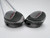 Cobra AMP Cell Silver 3-4 & 5-7 Fairway Wood Set 15* 18* Fuel 55g Senior RH, 1 of 12