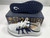 OluKai Manele Golf Shoes White Navy Blue Men's SZ 9.5 (10508) NIB, 1 of 12