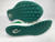 OluKai Manele Golf Shoes White Green Brown Men's SZ 9.5 (10508) NIB, 5 of 12