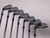 LEFTY Titleist T350 2023 Iron Set 5-PW+GW True Temper AMT Red R300 Regular LH, 1 of 12