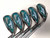 Cobra Baffler 2012 Hybrid Iron Set 4H-6H-PW+SW 45g Ladies RH Undersize Grips, 7 of 12