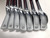 Ping G410 Iron Set 5-PW+GW Orange Dot 2* Flat NS Pro 1050GH Stiff Steel Mens RH, 5 of 12