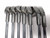 Ping i10 Iron Set 4-PW Black Dot AWT Stiff Steel Mens RH, 4 of 12