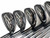 TaylorMade Burner 2.0 Iron Set 3-PW Project X Precision Rifle 6.0 Stiff RH +1'', 3 of 12