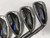 Ping G30 Iron Set 7-PW+GW Red Dot 1* Flat TFC 419 Regular Graphite Mens RH, 2 of 12