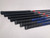 TaylorMade Rac HT Iron Set 3-PW Light Metal II Uniflex Steel Mens RH- No 7i, 11 of 12