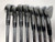 TaylorMade Burner 2009 Iron Set 4-PW+GW NS Pro 950 GH Stiff Steel Mens RH, 4 of 12
