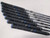 Callaway Razr X Iron Set 4-PW+AW Uniflex Steel Mens RH Oversize Grips RH, 10 of 12