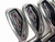 Titleist 716 AP1 Iron Set 6-PW Mitsubishi Rayon Kuro Kage 65g Senior RH +1/2'', 3 of 12