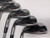 LEFTY Titleist 712 AP1 Iron Set 4-PW+GW True Temper Dynamic Gold S300 Stiff LH, 3 of 12