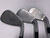 LEFTY Titleist 712 AP1 Iron Set 4-PW+GW True Temper Dynamic Gold S300 Stiff LH, 7 of 12