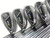 TaylorMade M2 2019 Iron Set 4-PW+AW REAX 88g Stiff Steel Mens RH Midsize Grips, 3 of 12