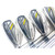 TaylorMade RocketBladez HL Iron Set 4-9 RocketFuel 85g Regular Steel Mens RH, 3 of 12