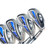 Cobra FP Iron Set 6-PW Aldila NV HL 70g Regular Graphite Mens RH, 2 of 12