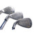 Callaway X-18 Iron Set 3-PW+AW Uniflex Steel 3* Flat Mens RH Midsize Grips, 8 of 12