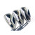 Lynx Crystal Cat Iron Set 8-PW Ladies Graphite Womens RH Undersize Grips, 1 of 12