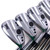 PXG 0311 P GEN4 Iron Set 4-PW NS Pro Modus 3 Luxury Black Stiff Steel Mens RH, 3 of 12