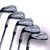 LEFTY Titleist T350 2023 Iron Set 5-9 True Temper AMT R300 Red Regular LH, 1 of 12
