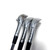 TaylorMade Milled Grind 3 Raw Chrome Wedge Set 50* 9 54* 11 58* 12 TT Stiff RH, 5 of 12