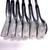 TaylorMade Burner 2009 Iron Set 6-PW+AW Burner Superfast 85g Uniflex RH, 4 of 12