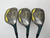 Adams Idea A3 OS Iron Set 4-PW+SW Grafalloy Idea Womens 55g Ladies No 8 iron  RH (KVJ87JT1WS5O)