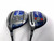 Adams 2015 Blue 3 & 5 Fairway Wood Set 15* 18* Aldila SlimTech 55g Senior LH (W036HM85GD2Z)