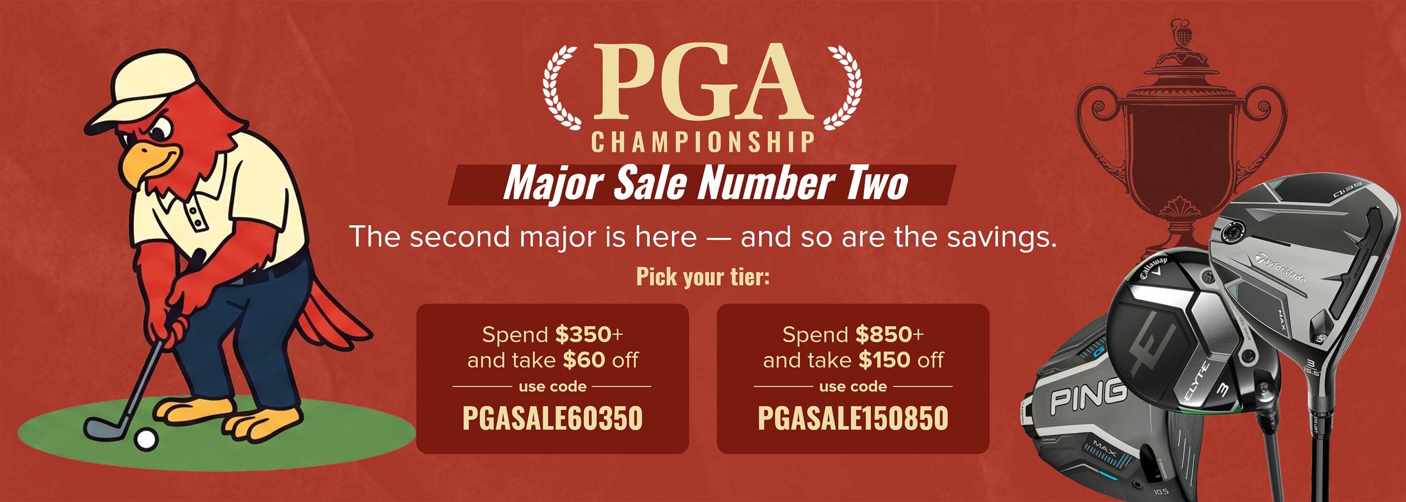 PGA Championship Sale Banner