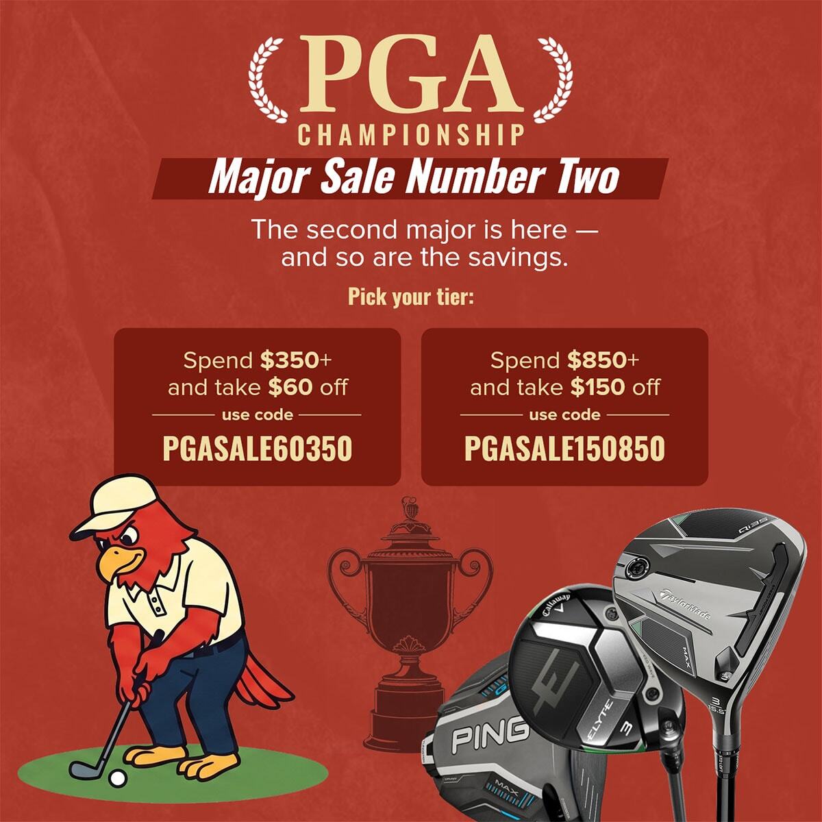 PGA Championship Sale Banner