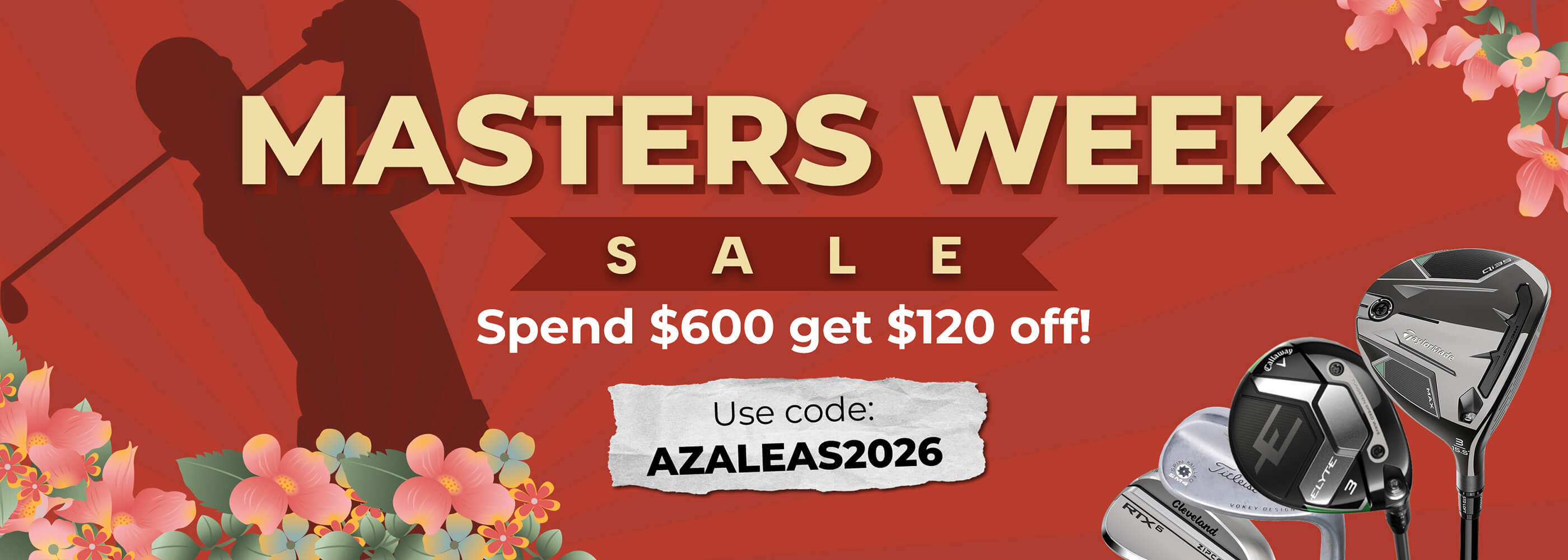 Masters Week Sale
