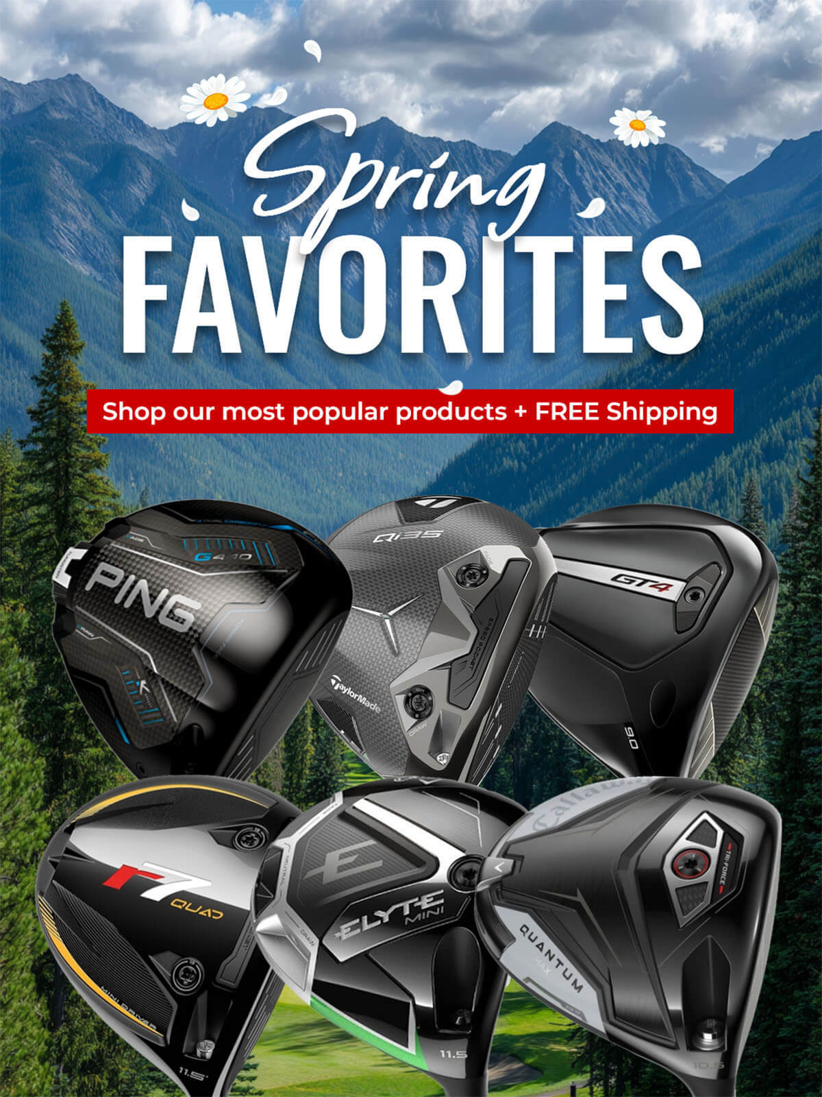 Spring Favorites Banner