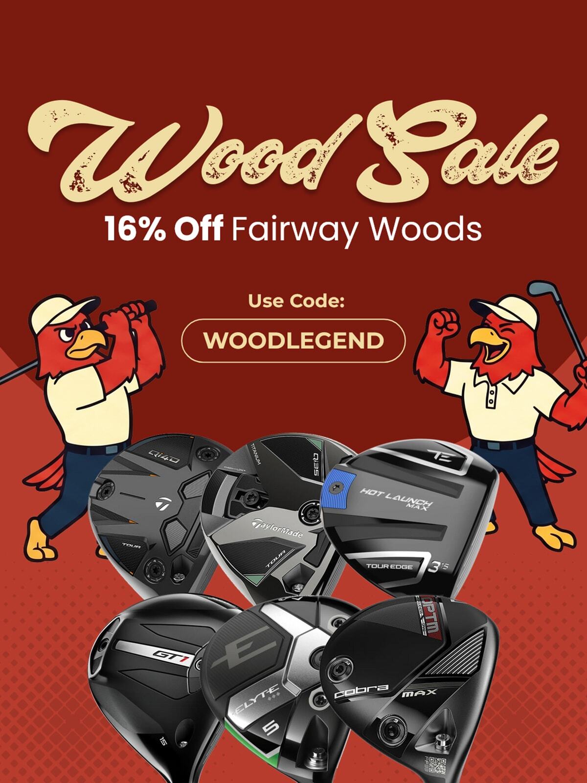 Wood Sale Banner