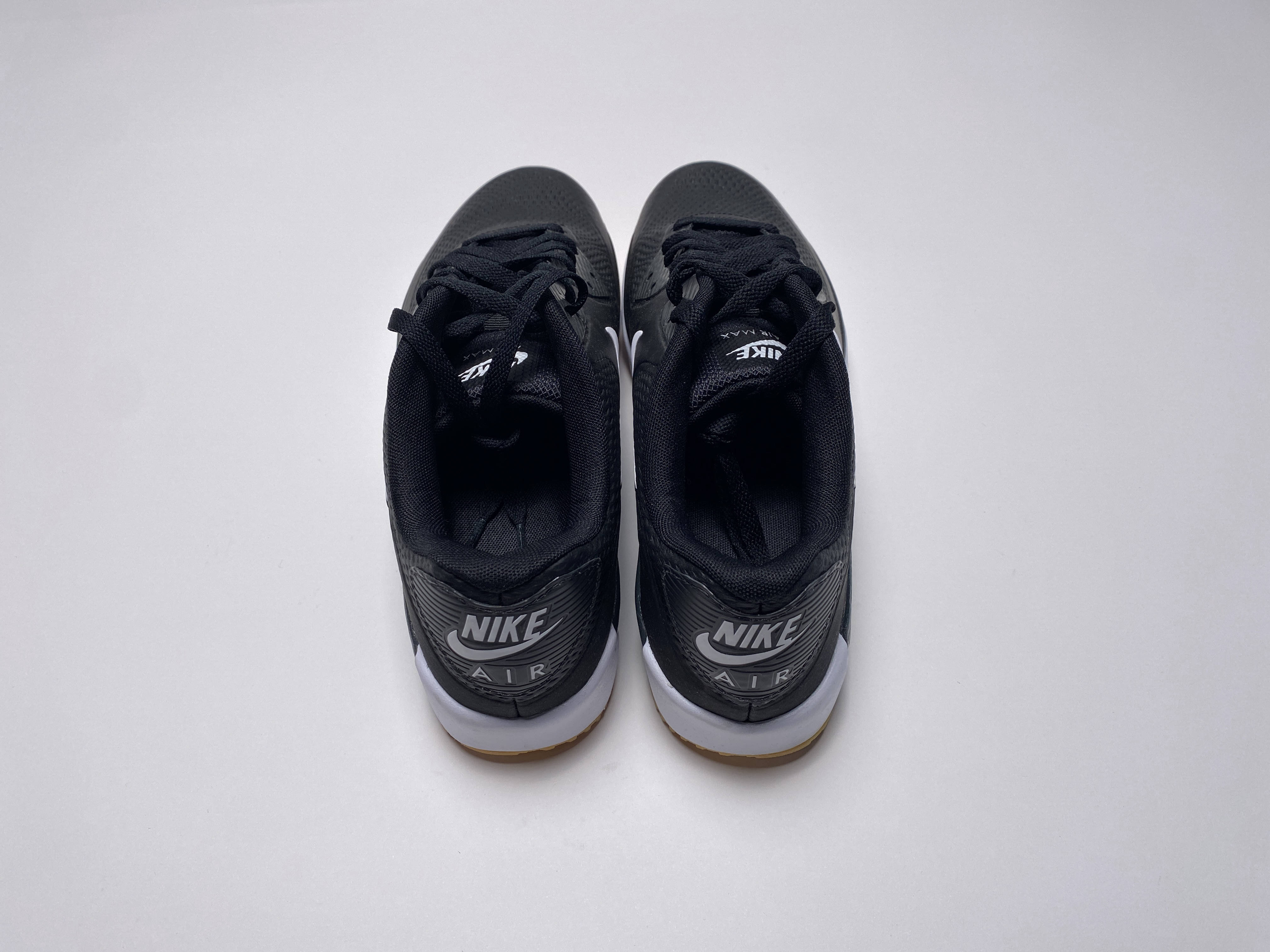 Nike Air Max 90 G Golf Shoes Black White Gum Men's SZ 10 (HV9305