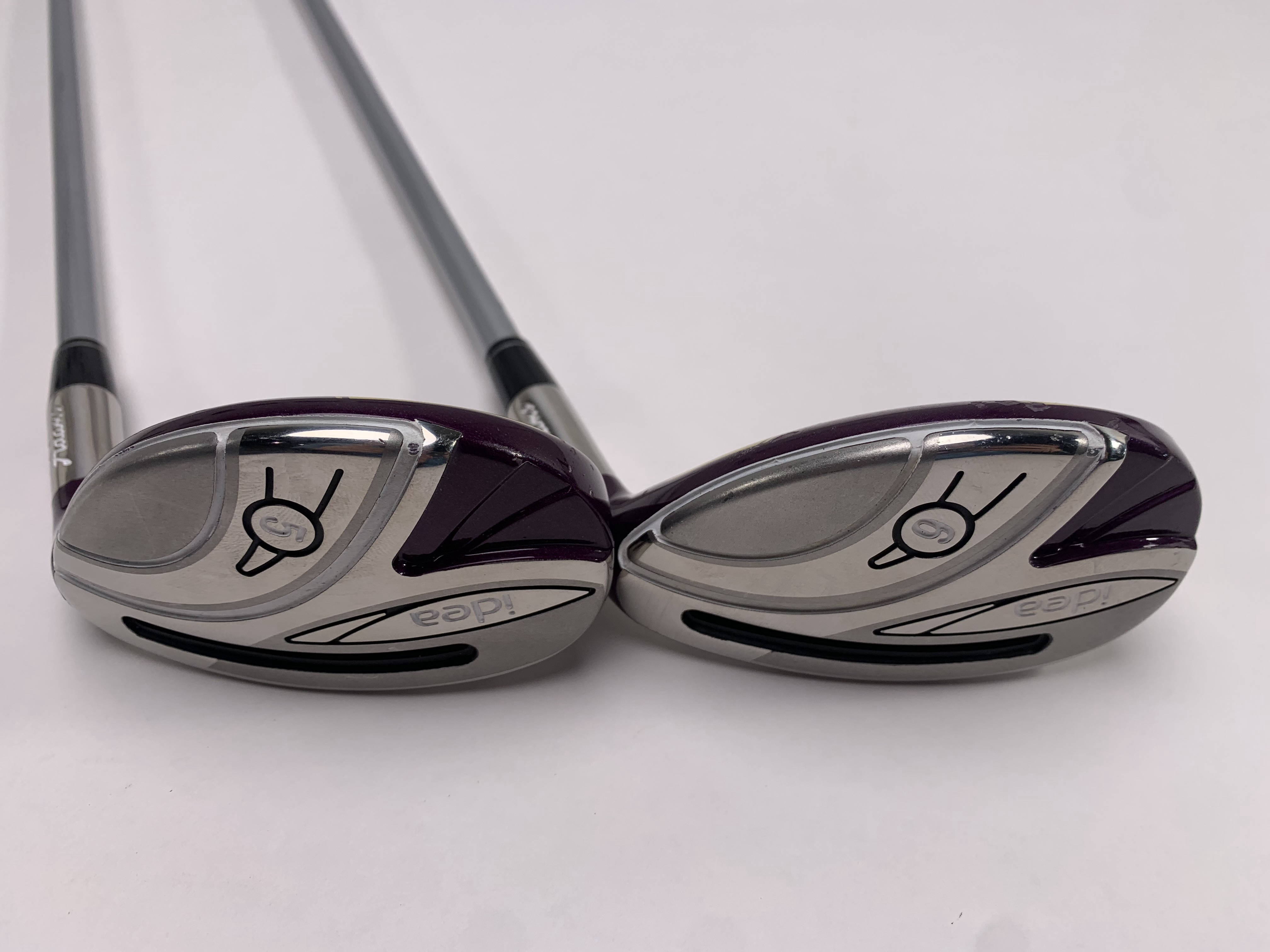 ADAMS GOLF IDEA レディース レフティアイアン/フェアウェイウッド Used Adams 2014 Idea Womens Golf Hybrids | StickHawk