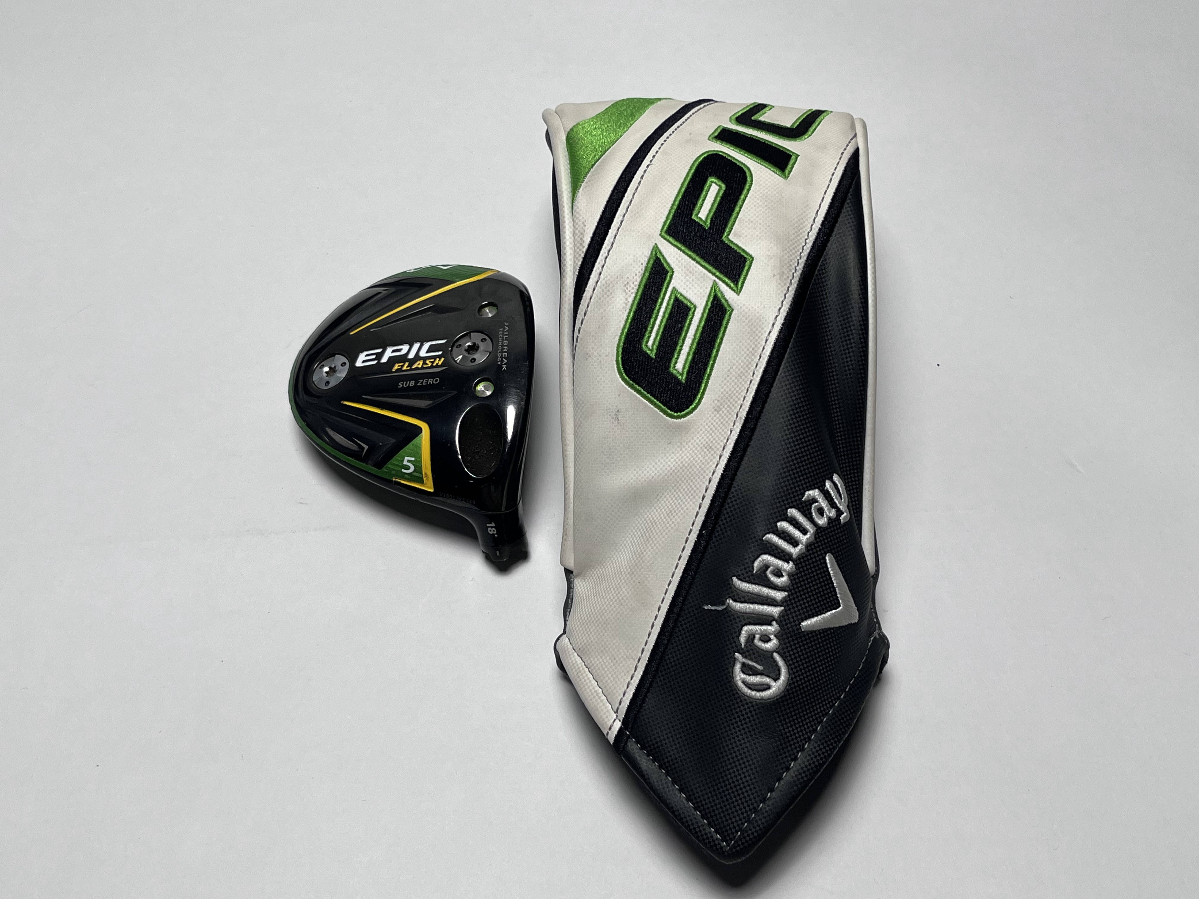 Used Callaway EPIC Flash Sub Zero Golf Fairway Woods | StickHawk