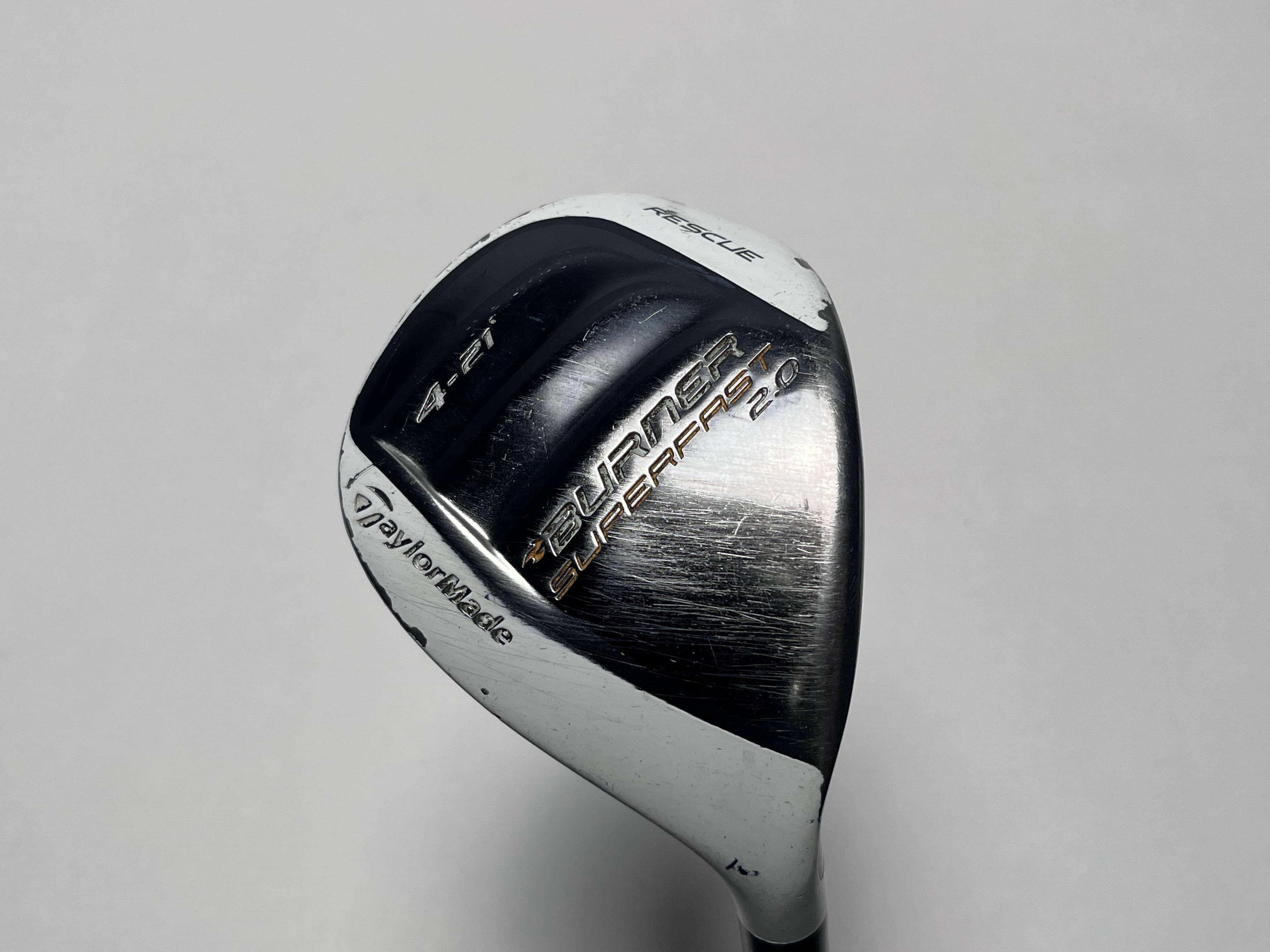 TaylorMade - ドライバー テーラーメイド BURNER SUPERFAST2.0Jシルバー Used TaylorMade Burner Superfast 2.0 Golf Hybrids | StickHawk