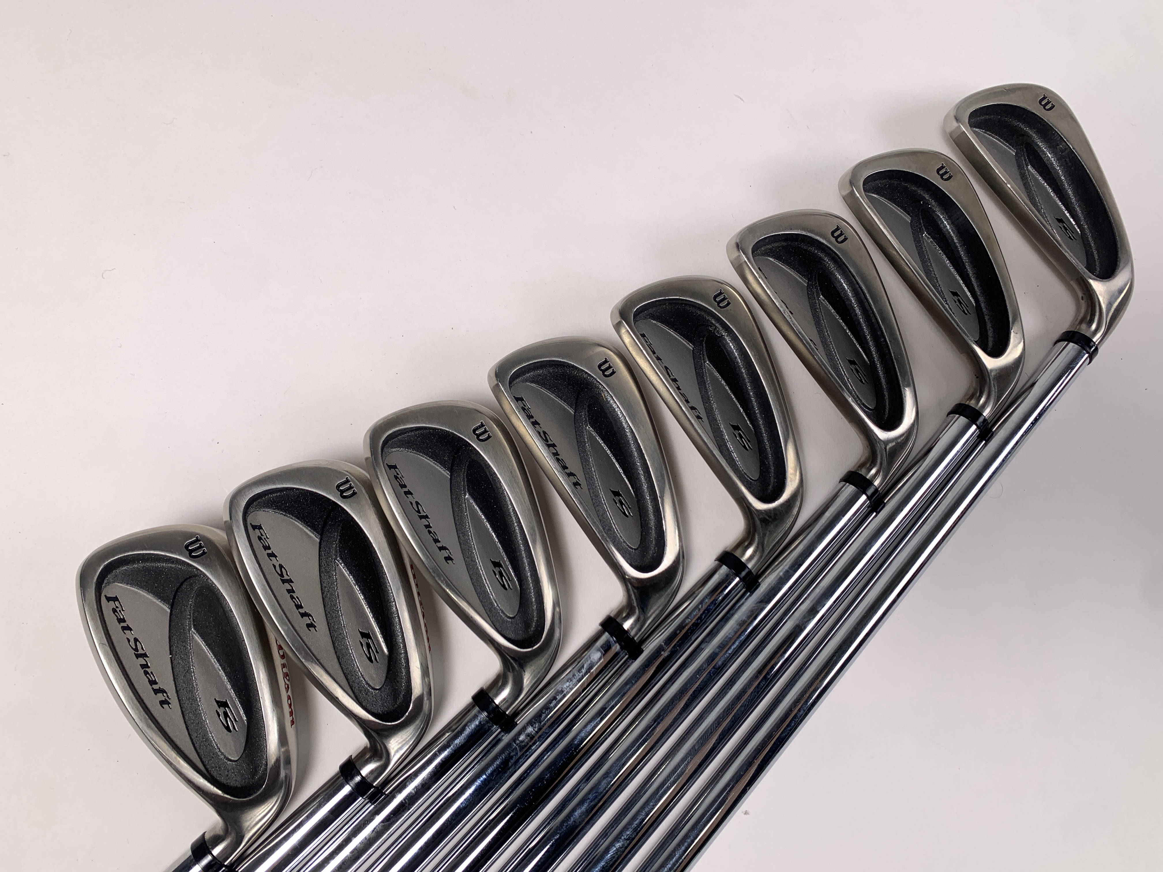 Used Wilson Fatshaft Golf Iron Sets | StickHawk