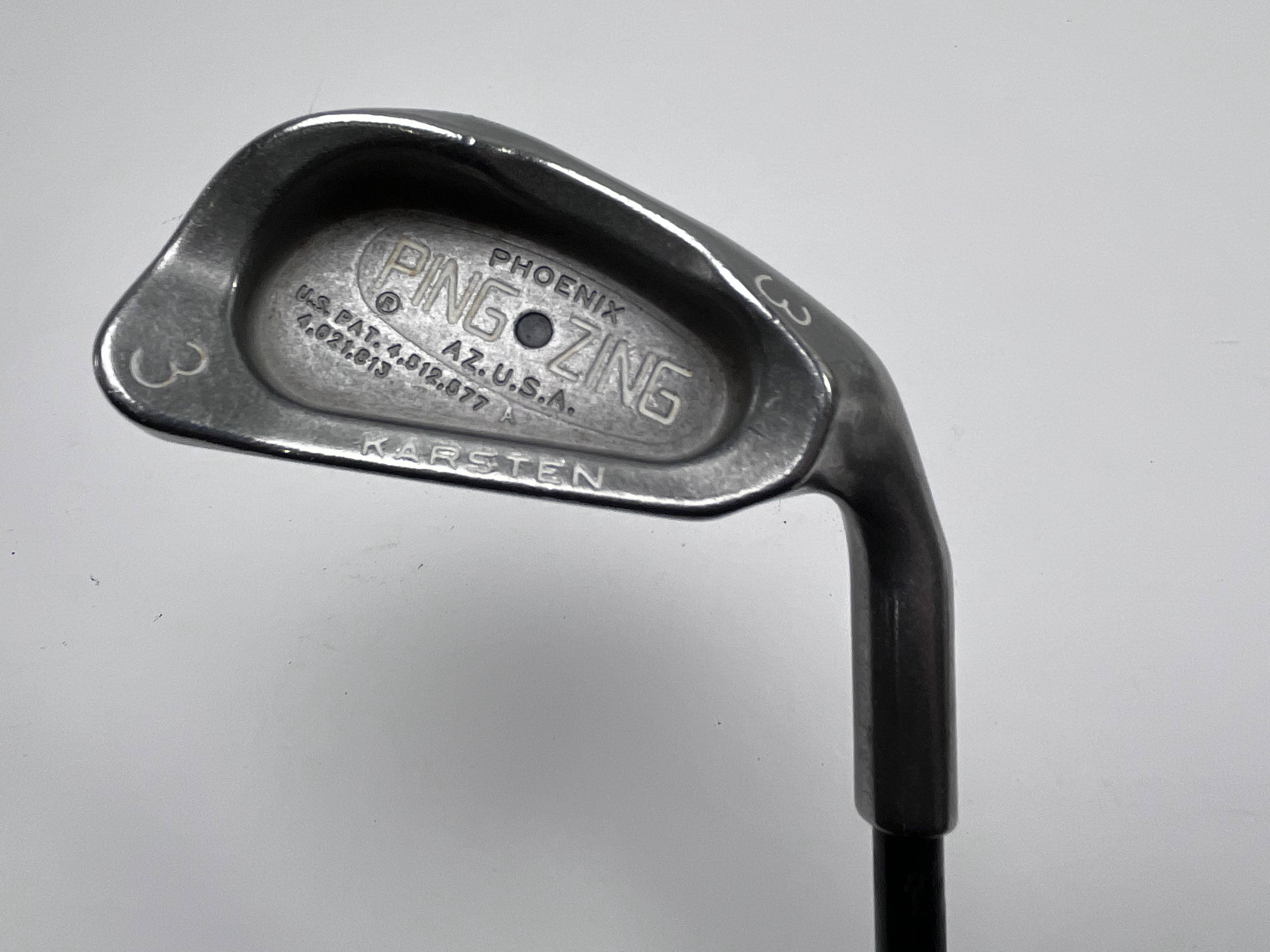 Ping Zing Single 3 Iron Black Dot Aldila Stiff Graphite Mens RH