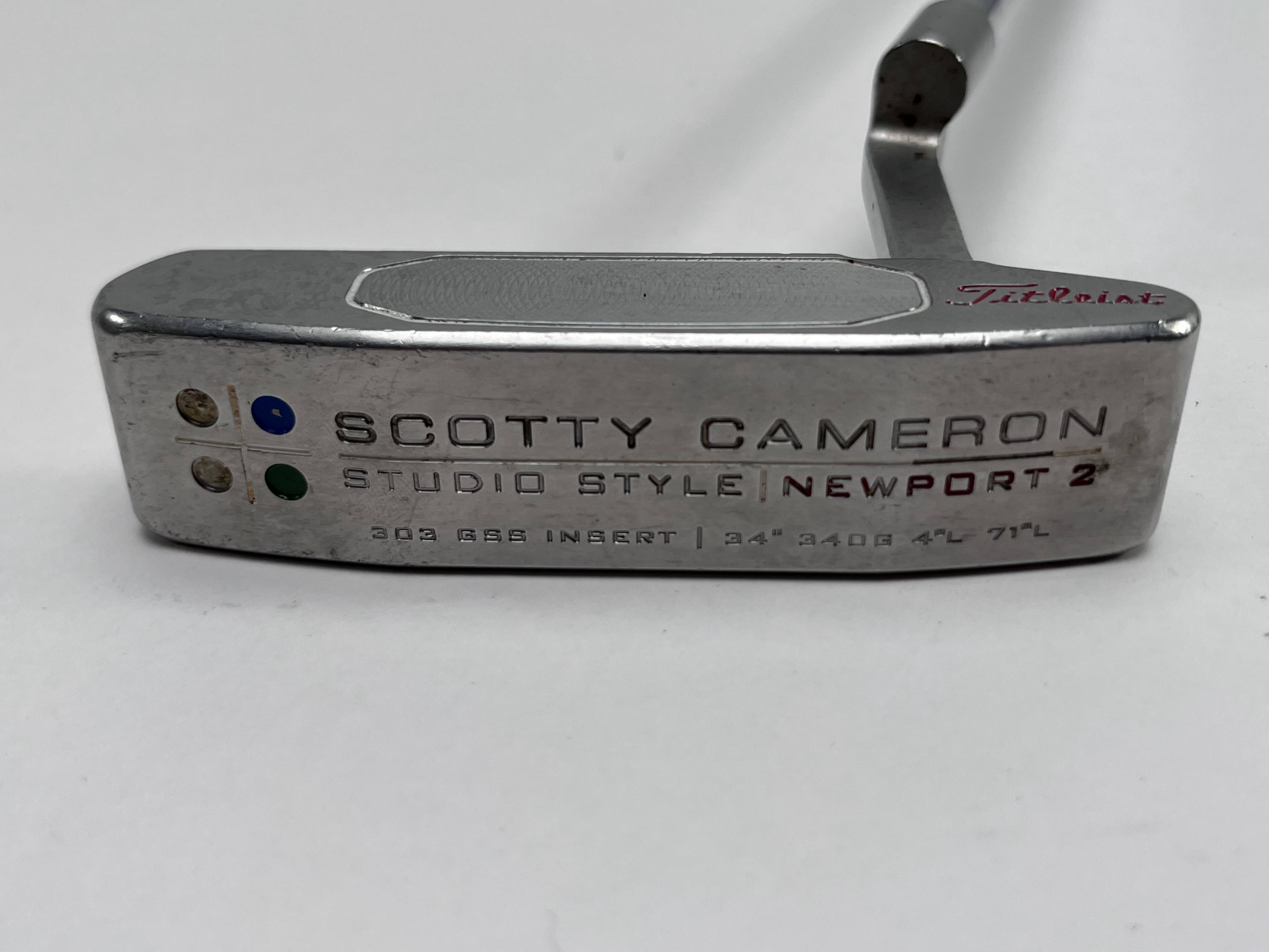 Used Scotty Cameron Studio Style Newport 2 Golf Putters | StickHawk