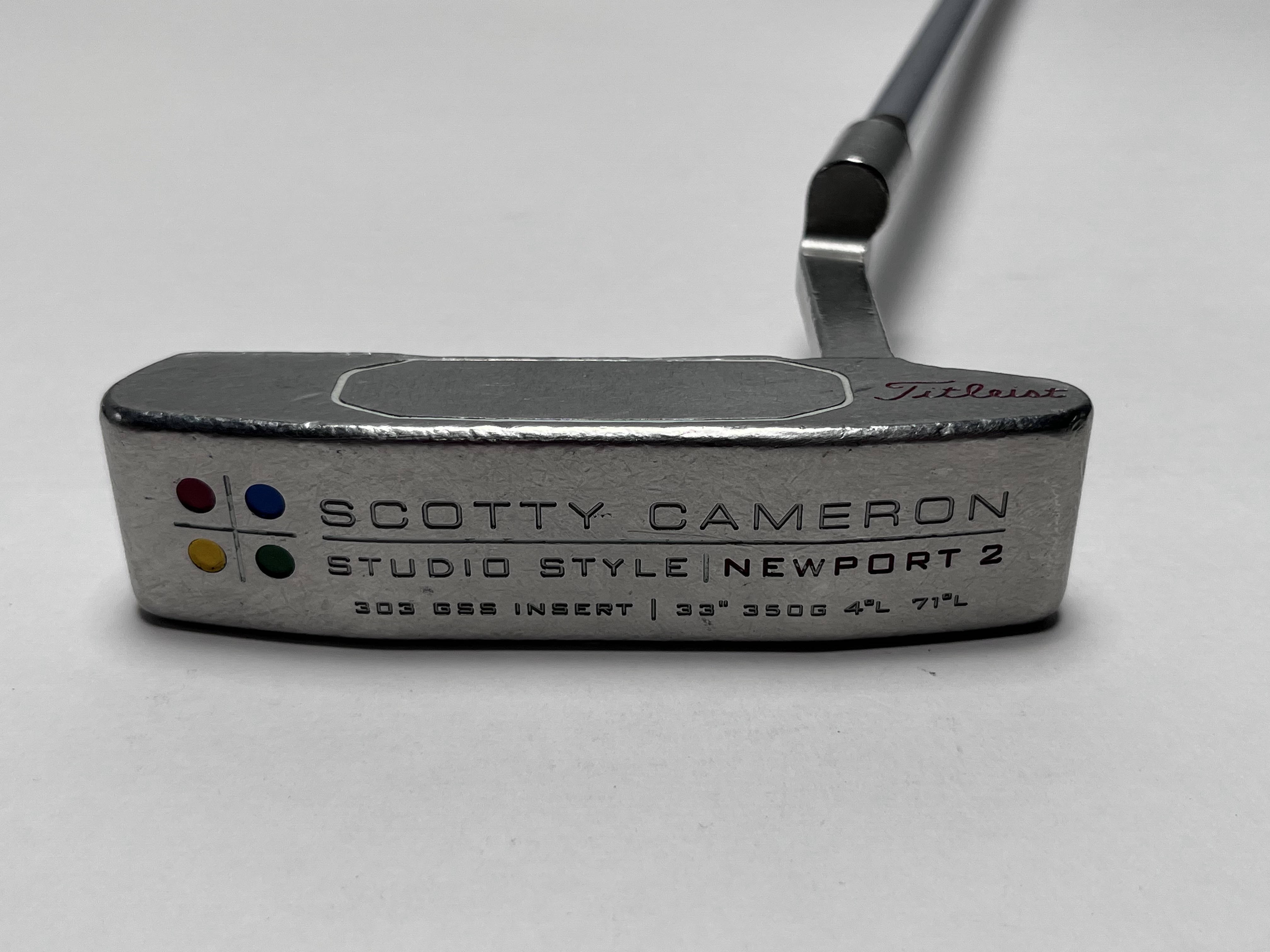 Used Scotty Cameron Studio Style Newport 2 Golf Putters | StickHawk