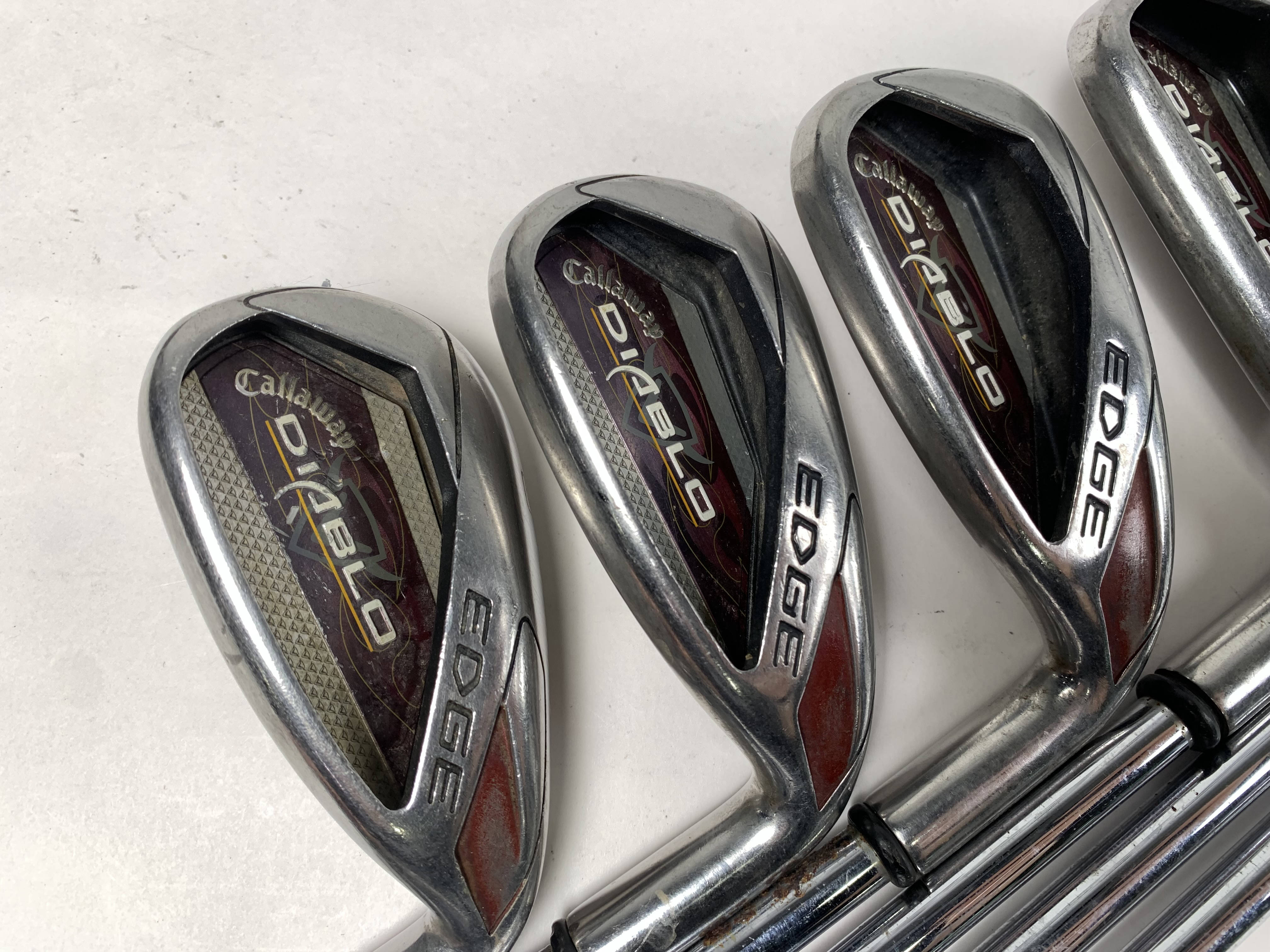 Callaway Diablo Edge Iron Set 5-PW Regular Steel Mens RH Midsize