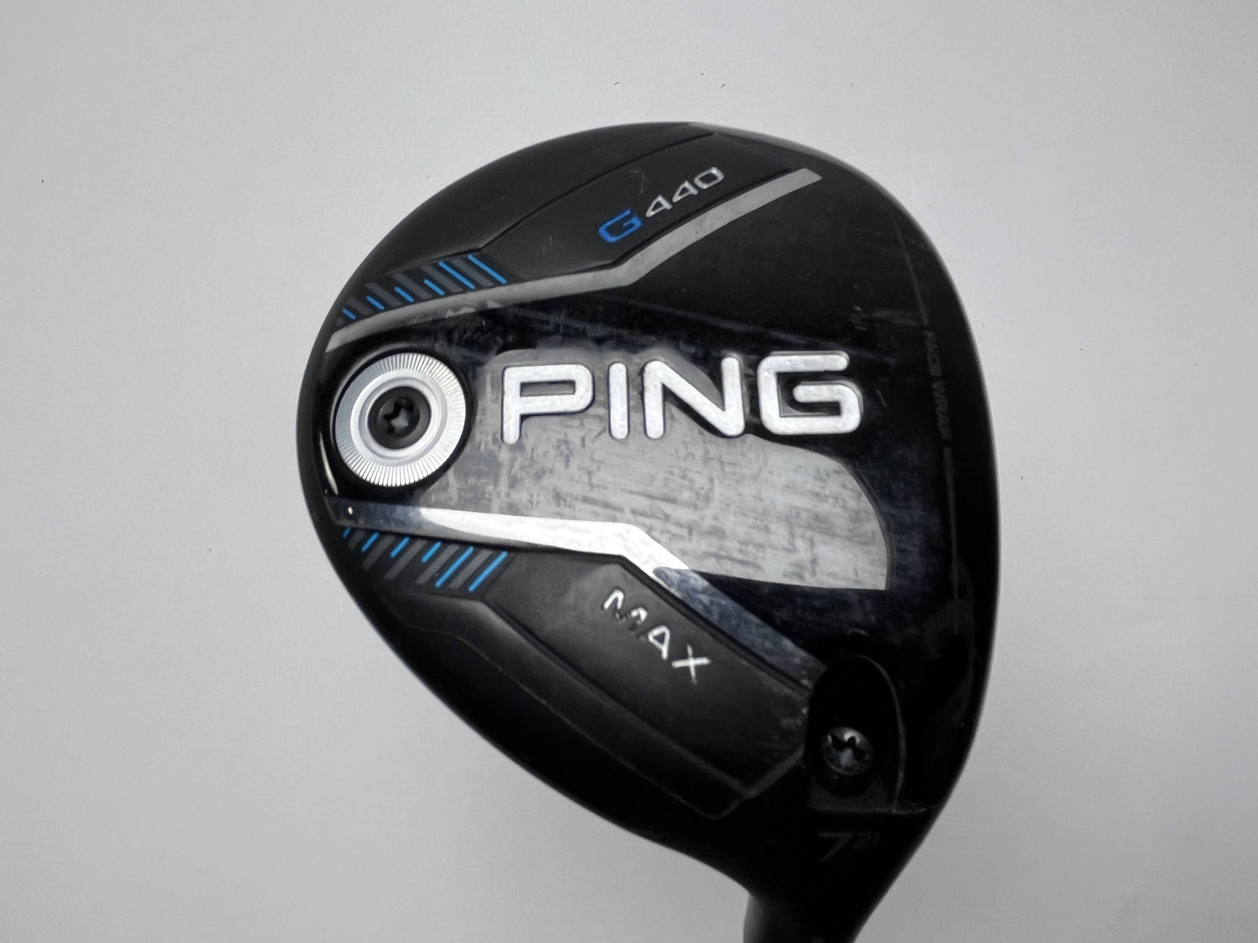 PING G440 MAX 7W 21° TOUR AD F 85X Used Ping G440 MAX Golf Fairway Woods | StickHawk