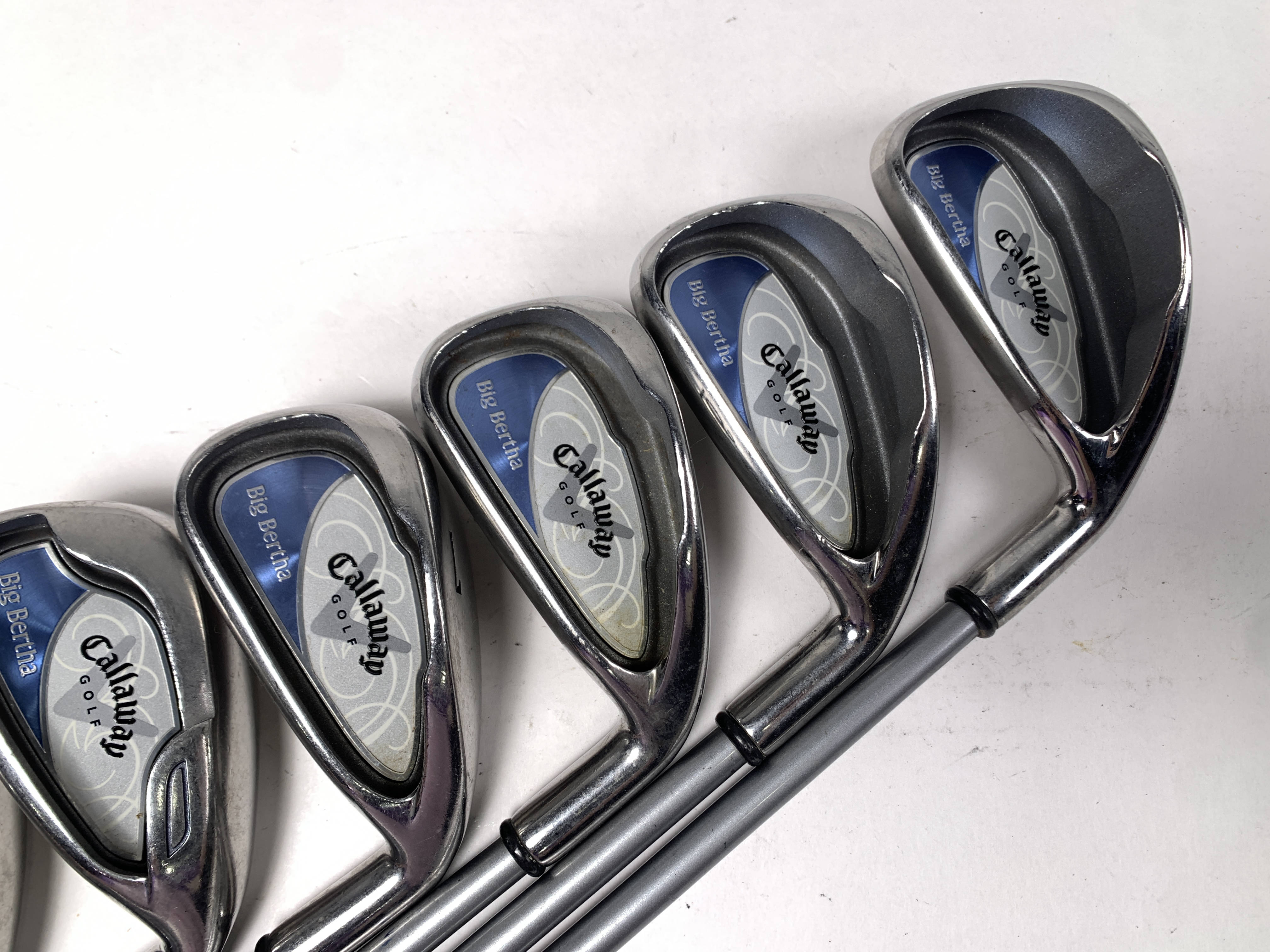 Callaway Big Bertha 2008 Iron Set 4-PW+SW 55g Ladies Graphite