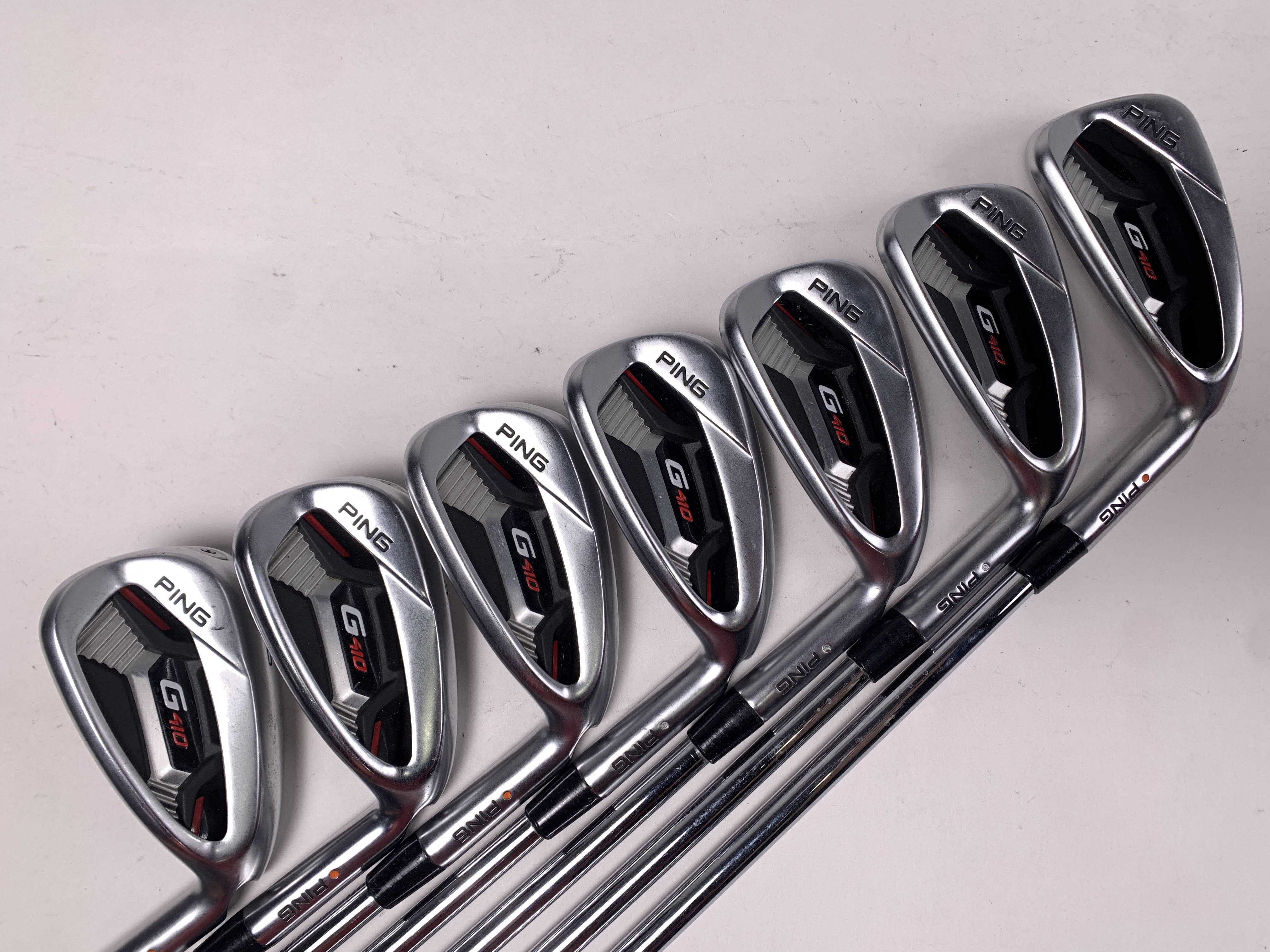 寶TIS-657 PING G410 #5-9 アイアンセット flex S Used Ping G410 Golf Iron Sets | StickHawk