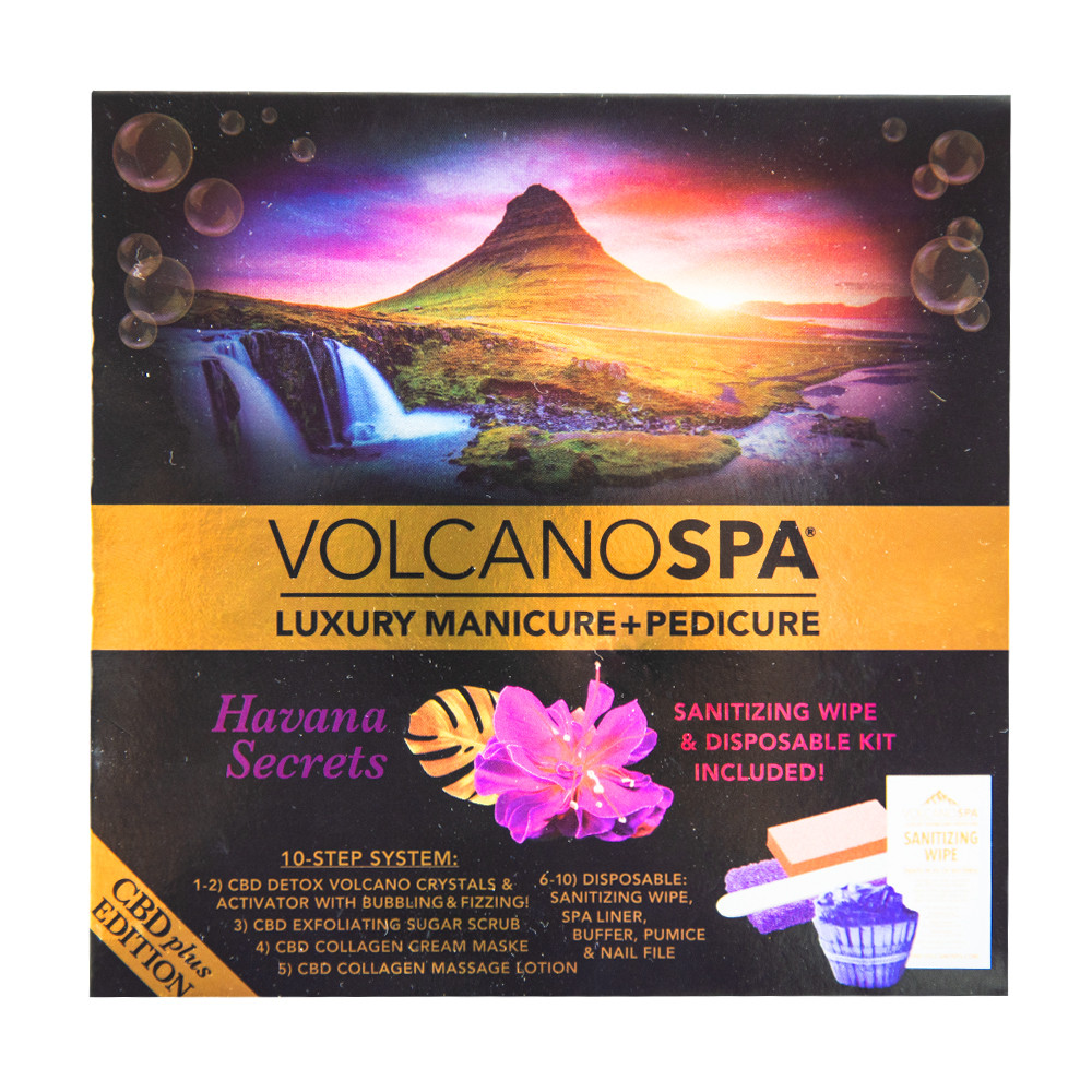 La Palm Volcano Spa Luxury Manicure & Pedicure Kit - CBD Plus