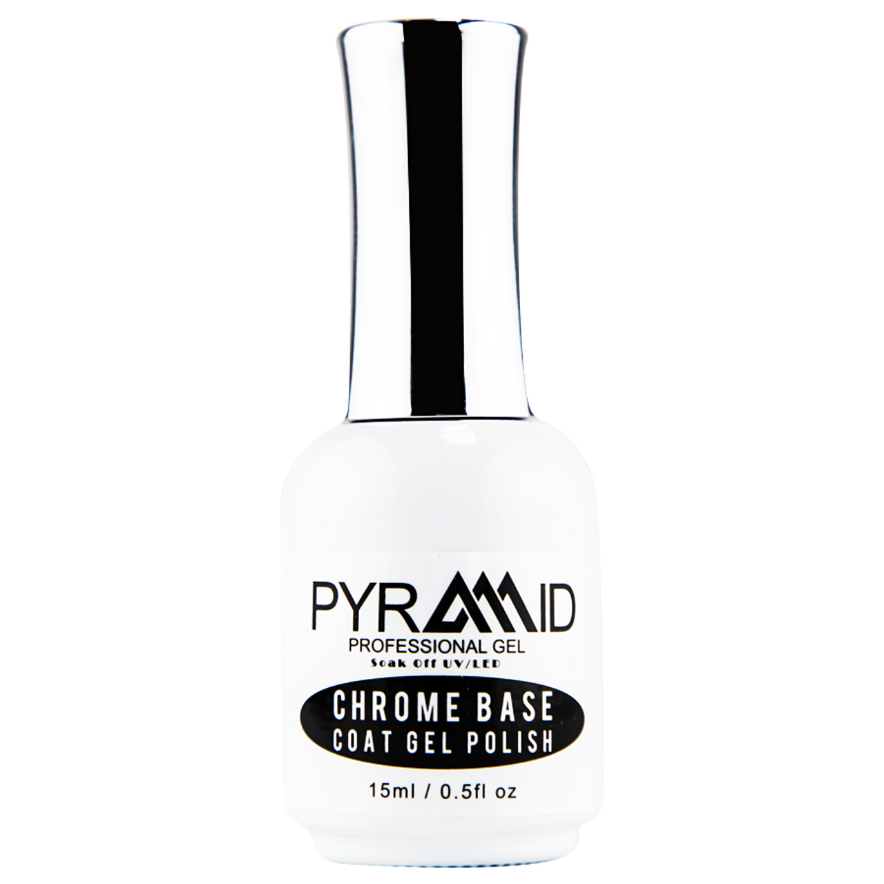 Pyramid Chrome Base Coat Gel Polish - Lynamy Beauty Supply