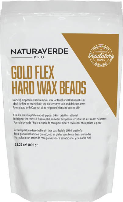 Naturaverde Gold Flex Hard Wax Beads Naturaverde Gold Flex Hard Wax Beads