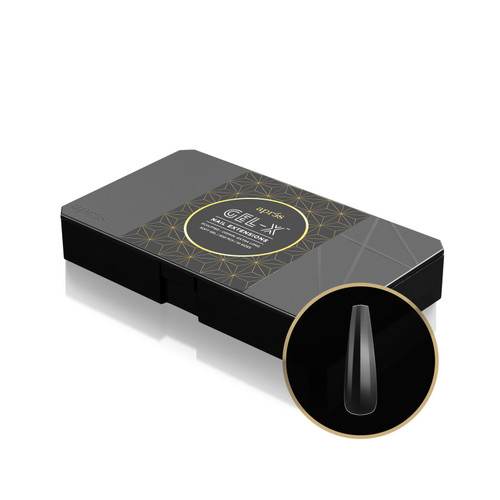 Après Nail Box of Tips - Sculpted Coffin Extra Long Après Nail Box of Tips - Sculpted Coffin Extra Long