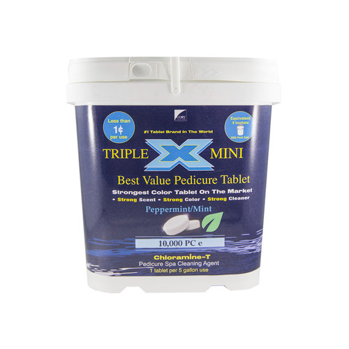Triple X Mini Pedicure Tablet 10,000 pcs Triple X Mini Pedicure Tablet 10,000 pcs
