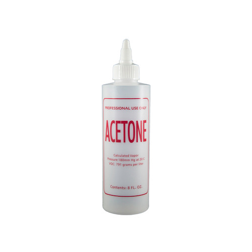 Empty Bottle 8oz - Acetone