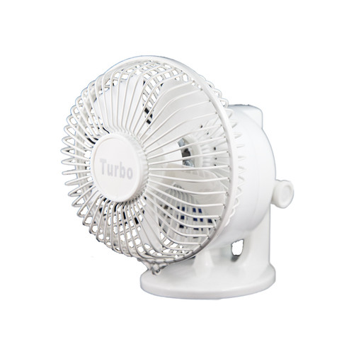 Turbo Desktop Fan - White